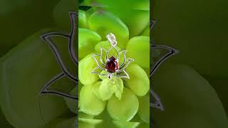 The lotus flower is a sacred symbol of rebirth, purity, and transformation⁣⁣ #crystaljewellery