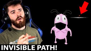 The Invisible Path in the Courage the Cowardly Dog PS1 Game (Creepypasta)