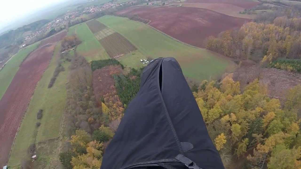 Řevničov 16 11 2024 paragliding