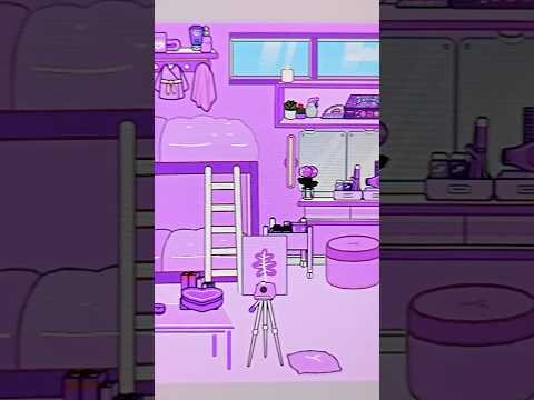 new free purple bedroom in toca boca