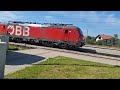 VECTRON LOC 372 - VECTRON 1293 088 ÖBB + cereales vagoni HŽ kolodvor Zaprešić.HR