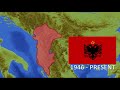 History of Albania 1912-1946 #shorts