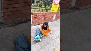 skating stunt, don't try it without any training #skating #skater #skate #skatersharif #reels