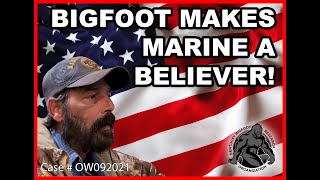 BIGFOOT MAKES MARINE A BELIEVER #bigfoot #kentucky #scary #shorts #youtube #kbro #bfro #marine