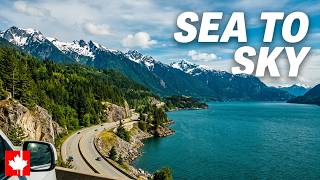 The most beautiful stretch of Sea-to-Sky? Shannon Falls, Porteau Cove, Lions Bay, Horseshoe Bay (4K)