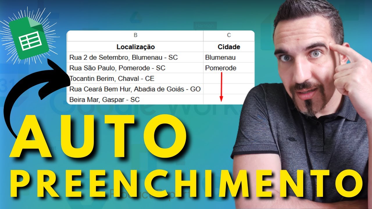 Como usar o Auto Preenchimento do Google Sheets | Planilhas Google ...