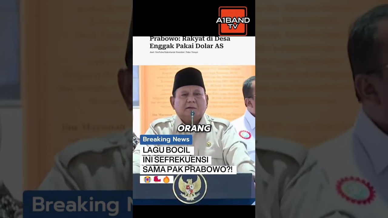 KOCAK TAPI NYENTIL! 🤣 Pak Prabowo Bilang Rakyat Gak Pakai Dolar, Lah Terus Kenapa Harga Barang Naik?
