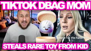 Greedy TIKTOK Mom Snatches Rare Toy From Kid & Tries to Go Viral