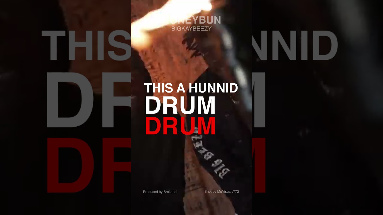 BigKayBeezy - Honeybun (Prod. Brokeboi) - Kinetic Typography 