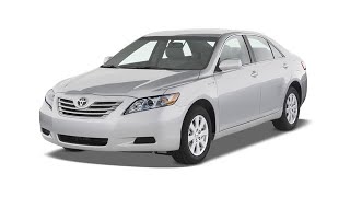 09 Toyota Camry 2.4 Hybrid How To Disconnect Hybrid System