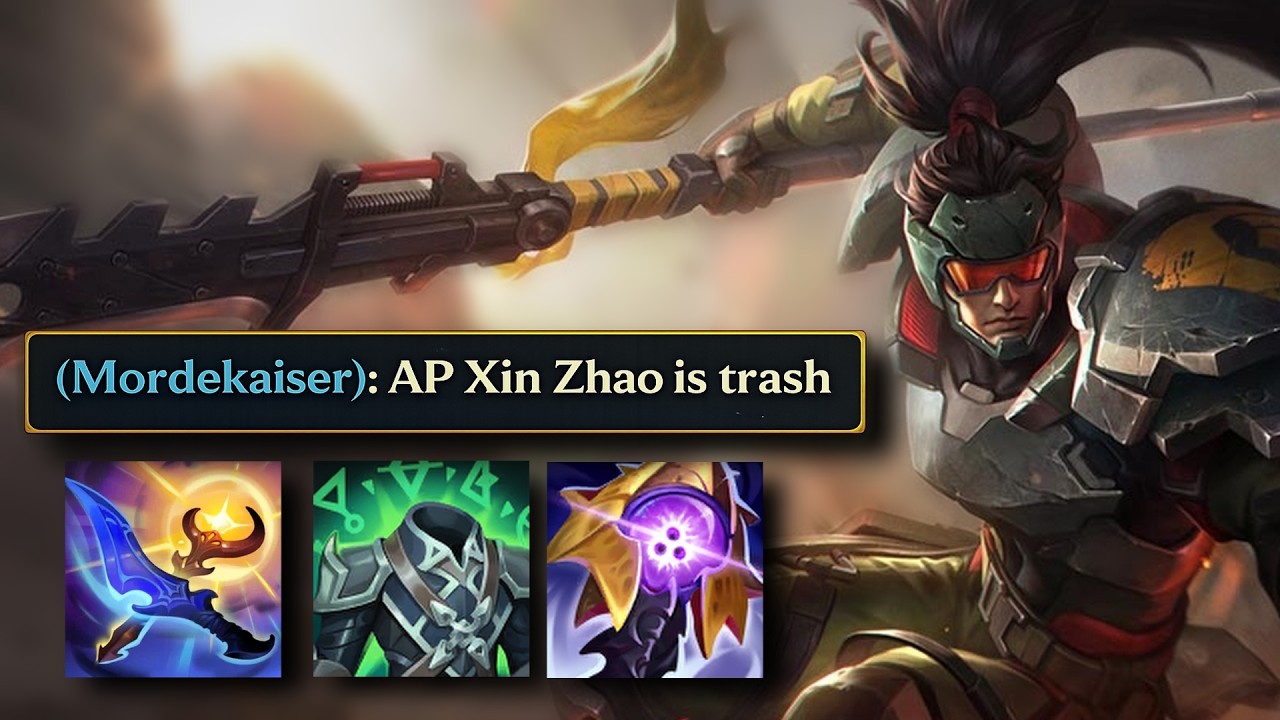 So I tried AP Xin Zhao again in Ranked, and it's still OP