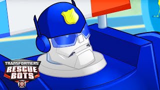 Transformers Rescue Bots | Chase va en serio | COMPILACIÓN | Dibujos animados para niños | Animación