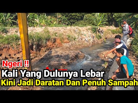 Horrifying‼️A River That Used To Be Wide Is Now A Landfill