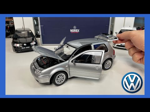 1:18 Volkswagen Golf GTI mk IV (4) - Norev [Unboxing] 