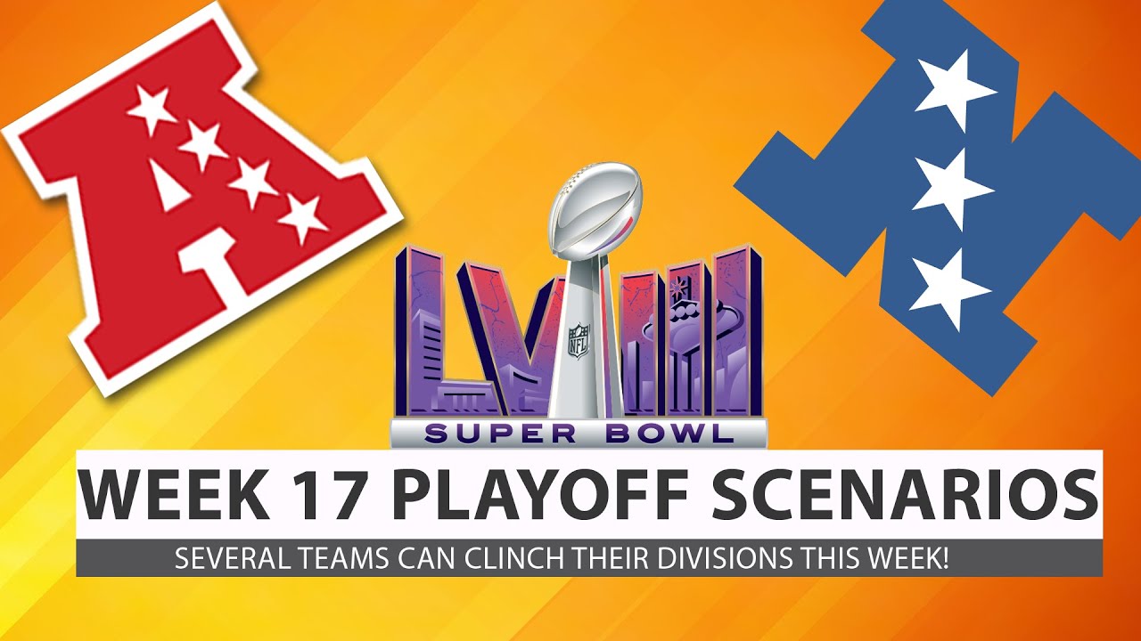 Possible NFL Playoff Clinching Scenarios for Week 17 YouTube