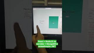 Formulário reconstruído com React + NodeJS + MongoDB + Autenticação JWT