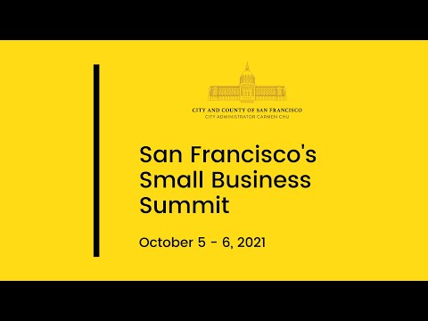 Small Business Summit 2021-Finding Opportunities and Bidding on the SF City Partner Website