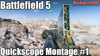 Battlefield 5, Quickscope Montage #1