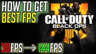 COD: Black Ops 4 - How to Boost FPS on any PC/Laptop! TUTORIAL!