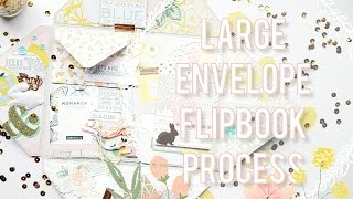 Easter/Spring Envelope Flipbook | Spring Mail Ideas 🌼🍋💛