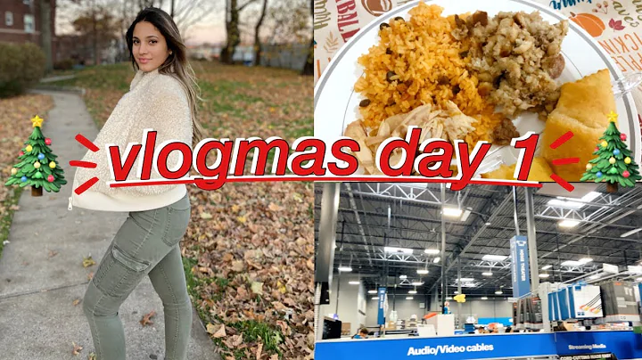 VLOGMAS DAY 1: thanksgiving, black friday shopping, getting ready for christmas decorating