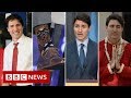 Four years of Justin Trudeau in two minutes - BBC News