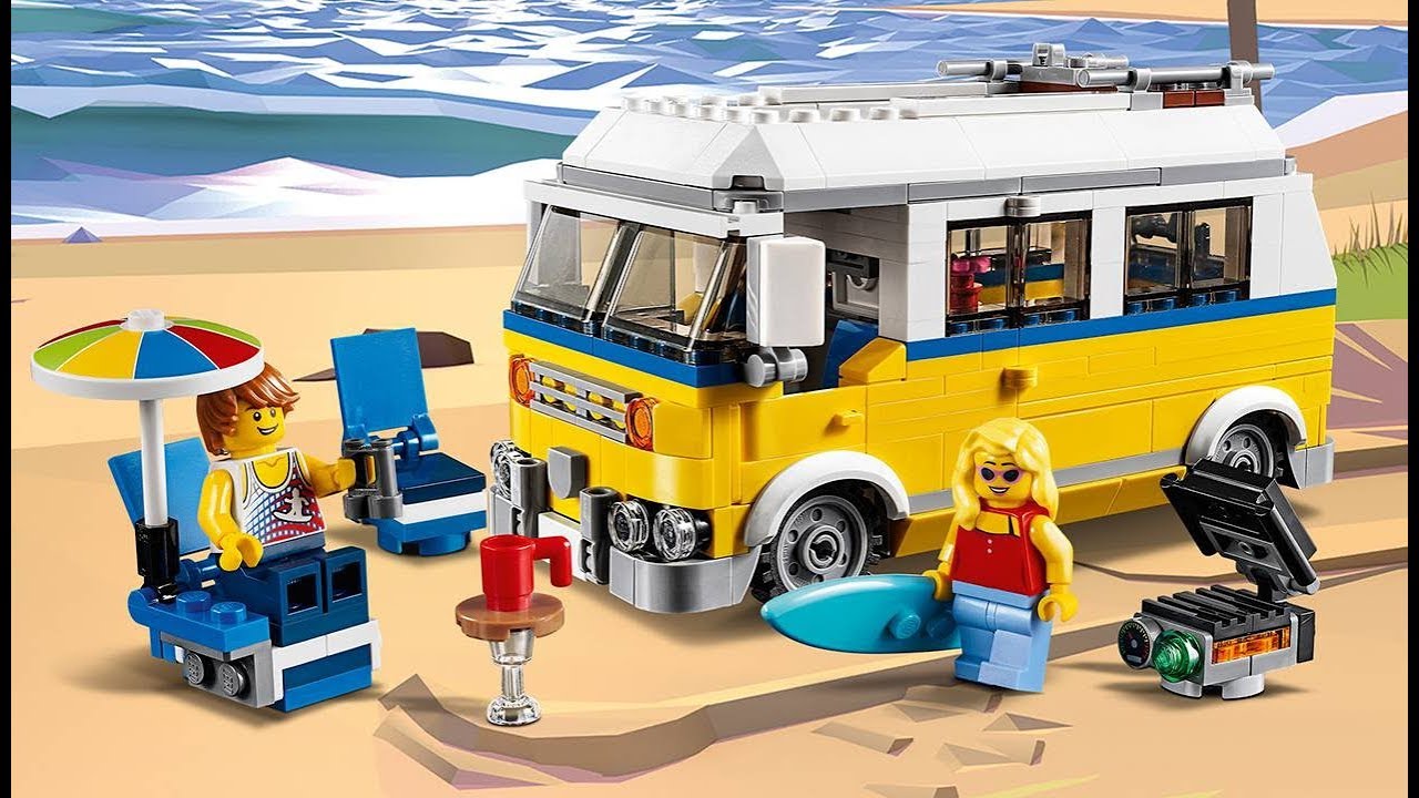 lego beach van