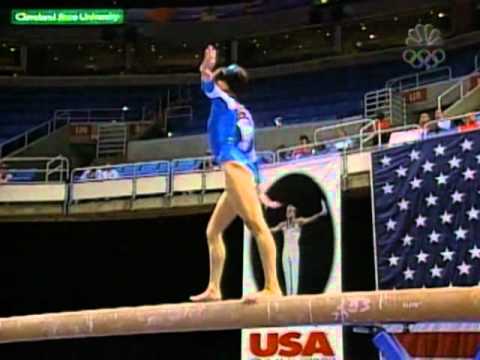 Nina Kim - Balance Beam - 2002 U.S. Gymnastics Championships - Women - Day 1