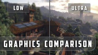 Grand Theft Auto 5 – Сравнение Низкой и Ультра  Графики [FullHD][60fps]
