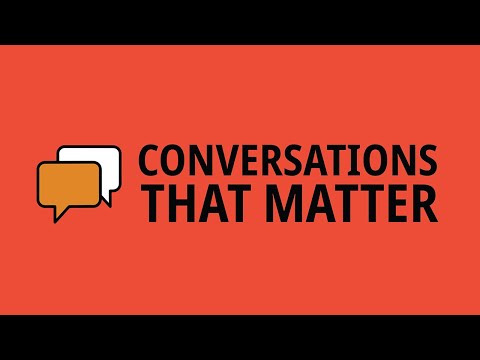 Conversations that Matter public launch event