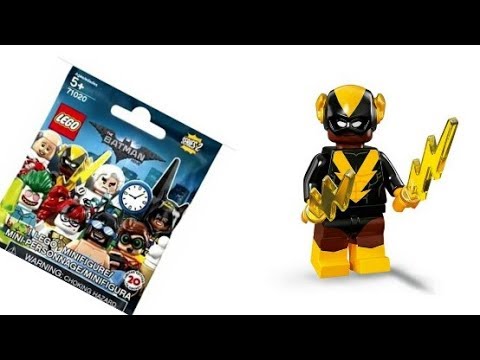 Black Vulcan Minifigure 20 The Lego Batman Movie Series 2-71020