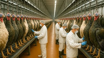 Millions of Turkeys Processed Daily | Inside the World