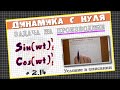 № 2.14 ПРОИЗВОДНЫЕ Sin(wt), Cos(wt)│Задача по Динамике с нуля