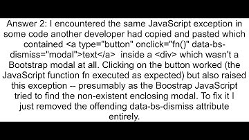 Bootstrap error this _config is undefined