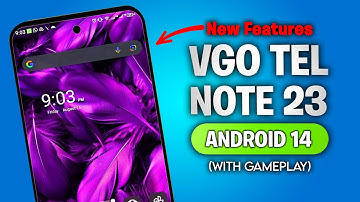 VGO Tel Note 23 System Update! New Features | Android 14