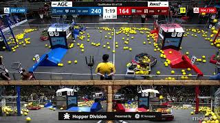 Qualification 83 - FIRST Championship - FIRST Robotics Competition - Hopper Division