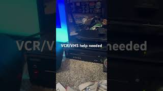 Help needed. (This tape normally won’t load, but when it does it makes the VCR make weird sounds)