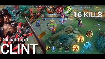 Clint’s TRIPLE KILL Mayhem! 💥 One-Shot Build Melts Everyone – MLBB