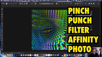 How To Use Pinch Punch Filter In Affinity Photo Tutorial | Graphicxtras