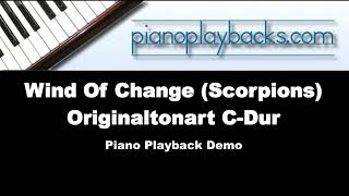 Wind Of Change (Scorpions Cover) Playback Instrumental Demo Originaltonart C-Dur
