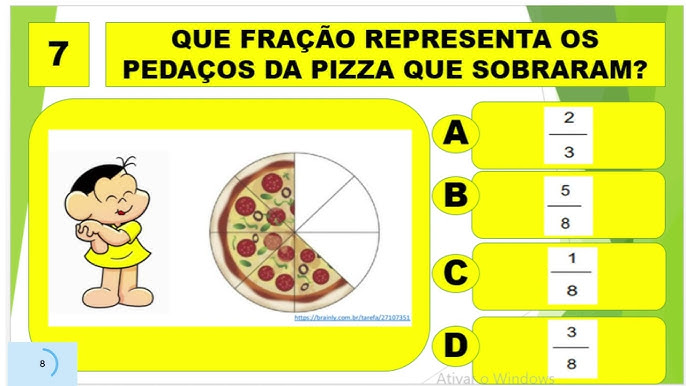 4º QUIZ PROVA SAEB Matemática 4° e 5º ano 