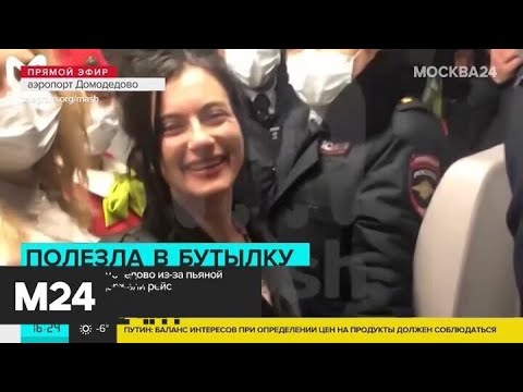 В аэропорту Домодедово из-за пьяной пассажирки задержали рейс Москва – Самара - Москва 24