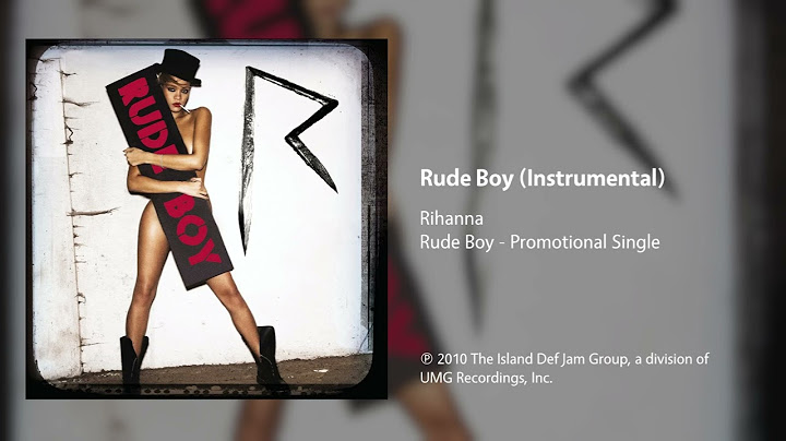 Rude Boy Instrumental version - Instrumental performance video thumbnail
