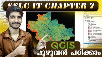 SSLC IT Chapter 7 Part 2 | QGIS | Learning science through computers | 10th ICT