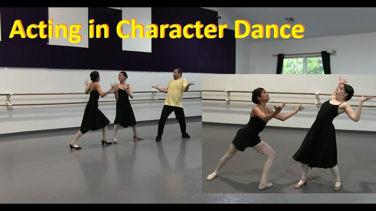 Alex Kedrov, former Bolshoi, Boston Ballet soloist. "Acting in Dance" Character dance session