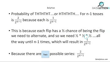 Data Science Interview Question Average Number of Flips to Get 2 Consecutive Flip