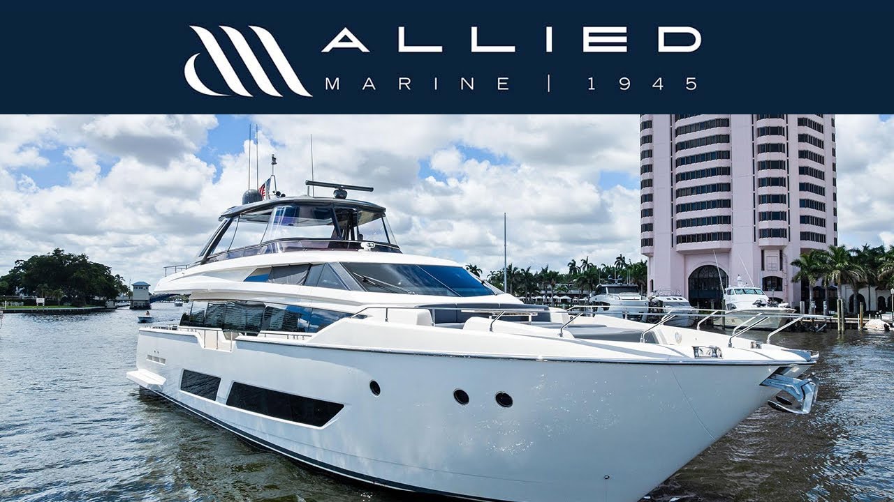 2018 Ferretti Yachts 850 for Sale - "ALTER EGO"