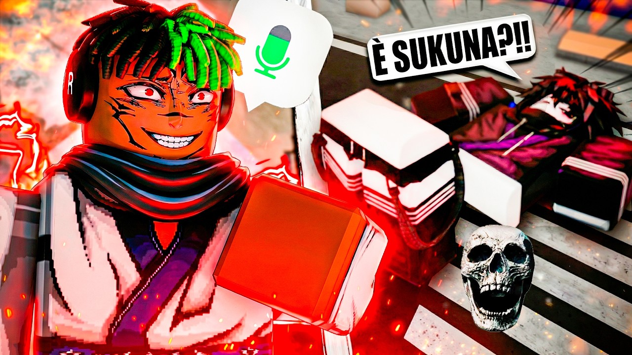 IMITEI a VOZ do SUKUNA e DESTRUÍ o Protagonistas, e os Furry de TIMES no Jujutsu Shenanigans!