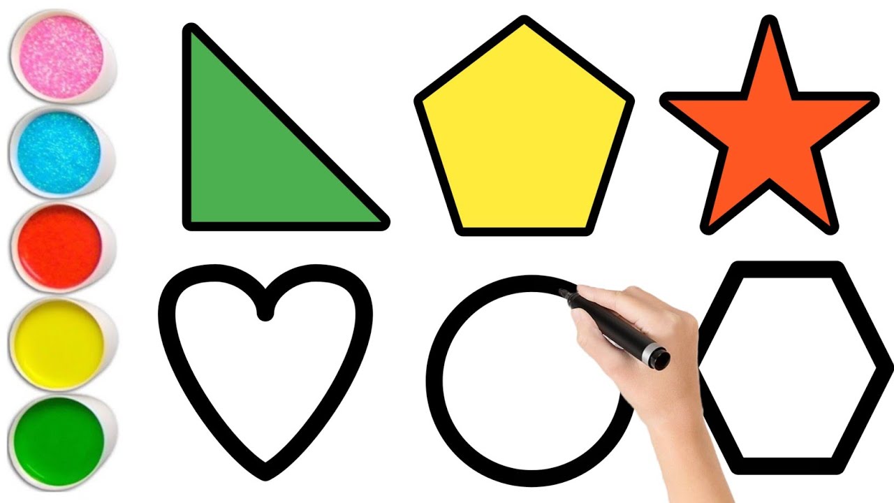 From Circles to Masterpieces: Easy Shape Drawing for Kids