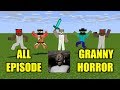 ALL GRANNY GAME CHALLENGE - Scary Minecraft Animation